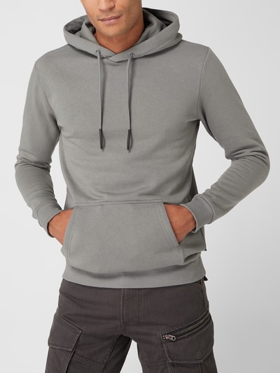 Only & Sons Hoodie met kangoeroezak, model 'Ceres' Lichtgrijs - 4