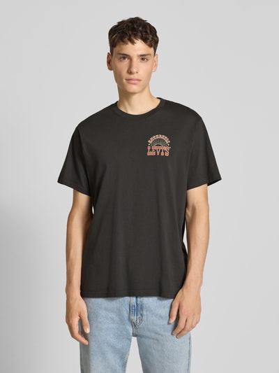 Levi's® T-Shirt mit Label-Print Black 4