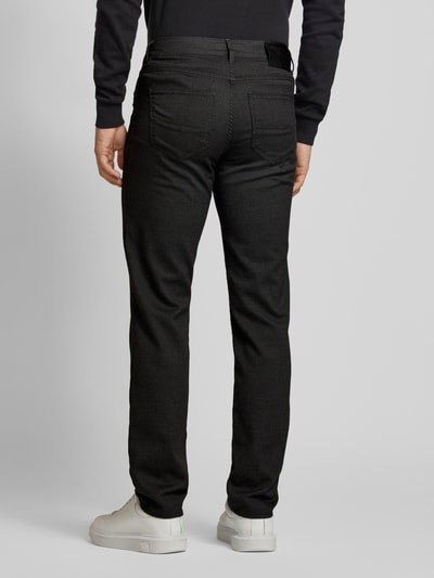 Brax Regular fit broek in 5-pocketmodel, model 'CADIZ' Antraciet - 5