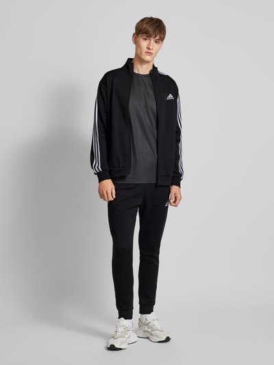 ADIDAS SPORTSWEAR Sweatanzug mit Label-Stitching Black 1