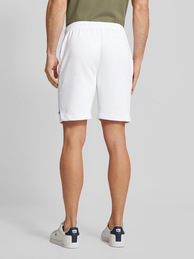 Lacoste Sweatshorts met elastische band Wit - 5