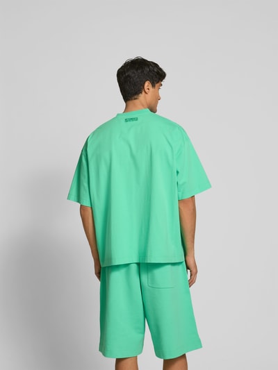VETEMENTS Oversized T-Shirt aus Baumwolle Neon Gruen 5