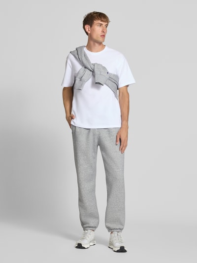 Champion Sweatpants mit Label-Detail Hellgrau Melange 1