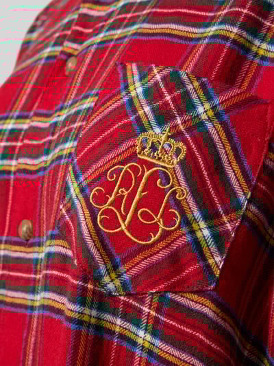Lauren Ralph Lauren Koszula nocna z wyhaftowanym logo Czerwony 2