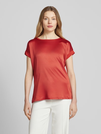 Christian Berg Woman Regular fit blouseshirt met kapmouwen Donkerrood - 4