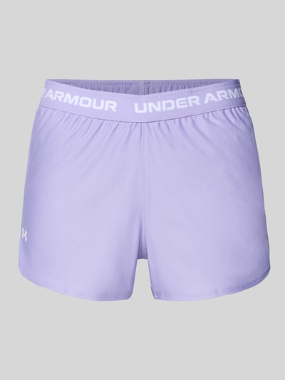Under Armour Korte broek met elastische band en logo Lila - 2