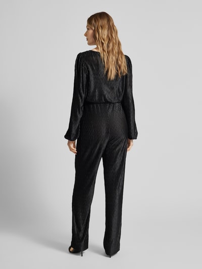 Vila Jumpsuit met V-hals, model 'PLUSA' Zwart - 5