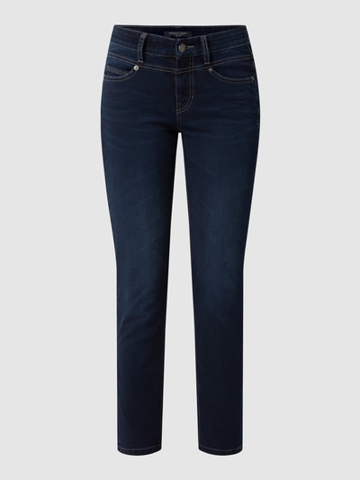 Cambio Slim fit jeans met stretch, model 'Posh' Blauw - 2