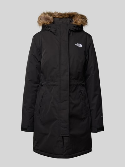 The North Face Funktionsparka mit Logo-Stitching Modell 'Zaneck' Black 2