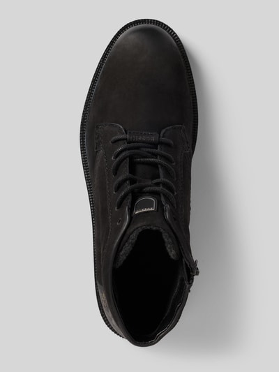 bugatti Schnürstiefel mit Logo-Print Modell 'Seve' Black 3