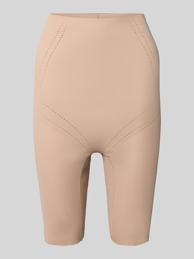 MAGIC Bodyfashion High Waist Pants mit Lochmuster Modell 'Dream' Beige 1