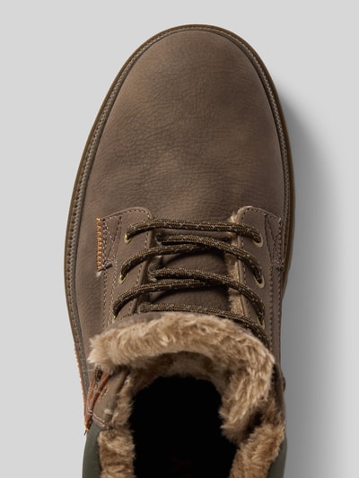 Replay Boots met labeldetails Donkerbruin - 3