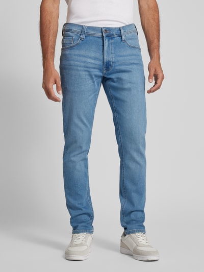 Mustang Slim fit jeans in 5-pocketmodel, model 'OREGON' Jeansblauw - 4