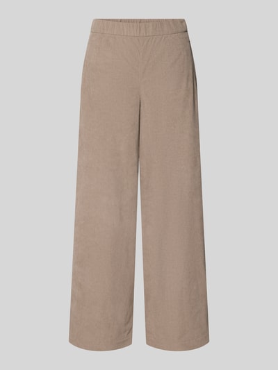 s.Oliver RED LABEL Stoffhose mit Cordstruktur Taupe 1
