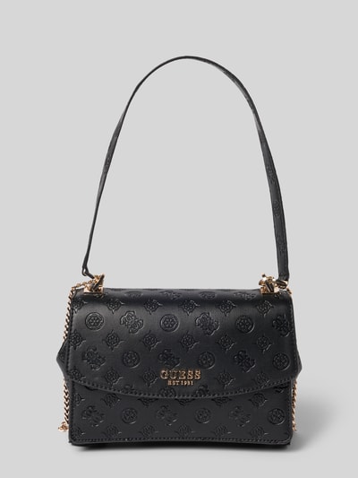 Guess Handtasche mit Label-Applikation Modell 'PHOEBE' Black 2