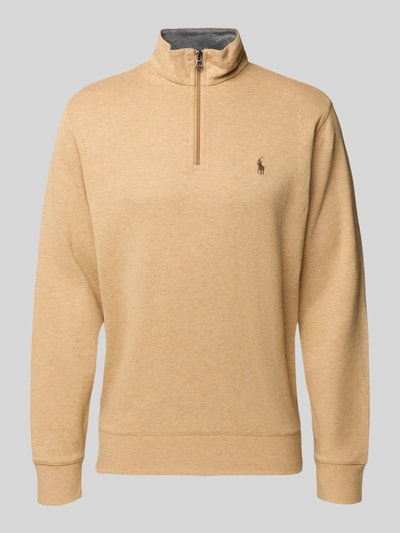 Polo Ralph Lauren Sweatshirt met labelstitching Camel - 2