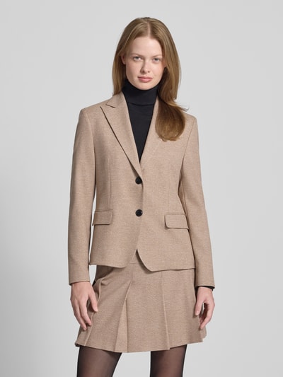 HUGO Regular Fit Blazer mit Viskose-Anteil Modell 'ANORIA' Sand 4