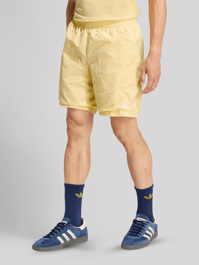 adidas Originals Sweatshorts van puur katoen Lichtgeel - 4