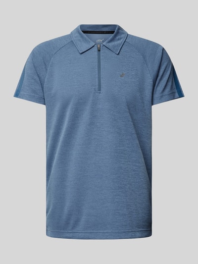 Joy Regular Fit Poloshirt mit Logo-Print Modell 'IVO' Rauchblau 2