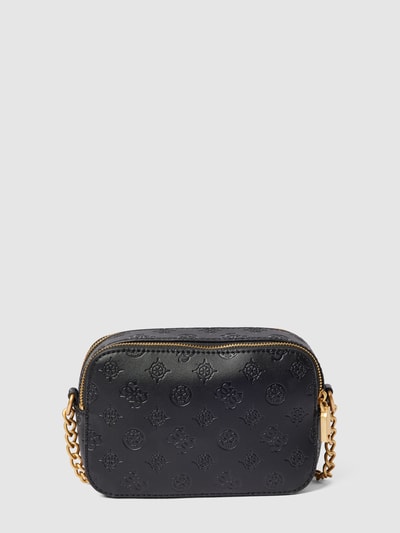 Guess Crossbody Bag mit Metallic-Details Modell 'GEVA' Black 4