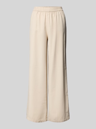 Only Spodnie szerokie z mieszanki wiskozy model ‘ARIS LIFE’ Écru 2