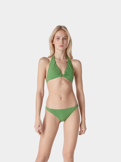 Tory Burch Bikini-Hose mit Brand-Detail Gruen 4