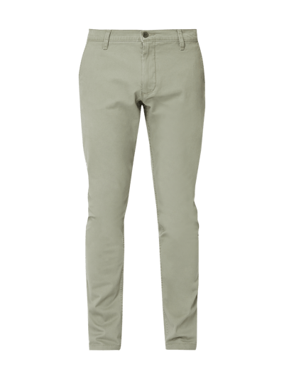 DOCKERS Chinosy o kroju skinny tapered fit Kamienny 2