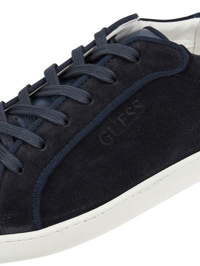 Guess Sneaker aus Leder Blau 2