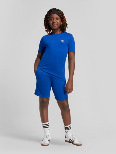 adidas Originals Regular Fit T-Shirt aus reiner Baumwolle Royal 1