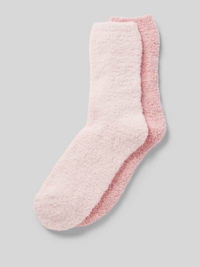 camano Socken aus Teddyfell im 2er-Pack Rosa 1