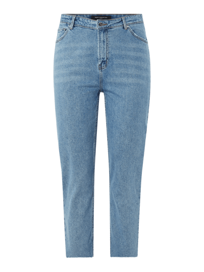 ONLY CARMAKOMA PLUS SIZE Jeans mit Stretch-Anteil Modell 'Carmily' Jeansblau 1