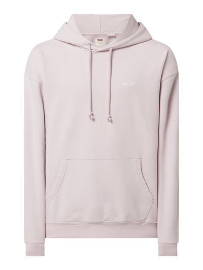 Levi's® Relaxed Fit Hoodie mit Logo-Stickerei  Flieder 2