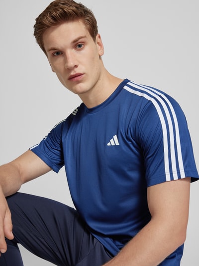 Adidas Training T-shirt met logoprint Donkerblauw - 3