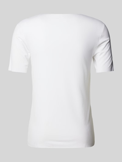 Hanro T-Shirt mit V-Ausschnitt Weiss 3