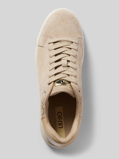 Liu Jo Sneaker mit Label-Details Modell 'CLEO' Sand 3