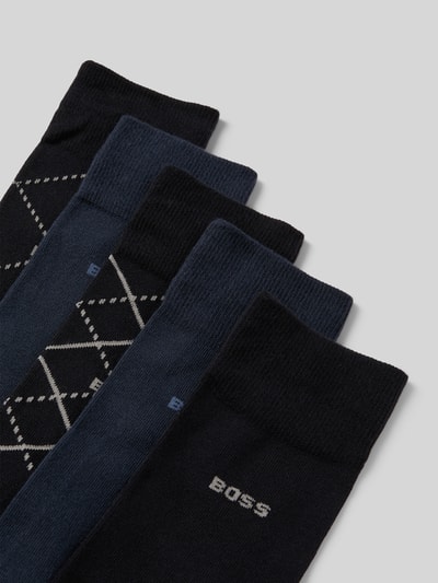 BOSS Socken aus Baumwoll-Mix im 5er-Pack Marine 2