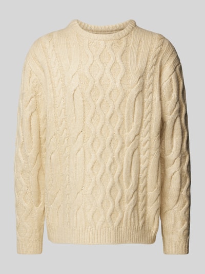 Levi's® Strickpullover mit Zopfmuster Beige 2