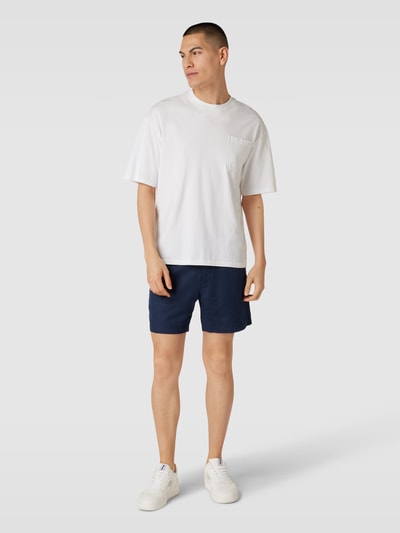 Polo Ralph Lauren Shorts mit Label-Stitching Modell 'PREPSTERS' Marineblau 1