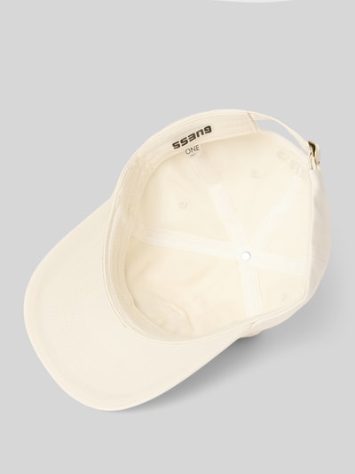Guess Activewear Basecap mit Label-Stitching Offwhite 2