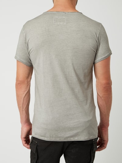 Tigha T-Shirt mit Logo-Print Modell 'Splashes'  Hellgrau 5