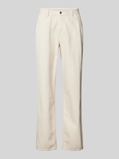 Forét Tapered Fit Hose mit elastischem Bund Modell 'CLAY' Offwhite 2