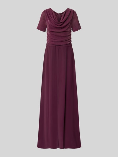 Vera Mont Regular Fit Jumpsuit aus Mesh Dunkelrot 2