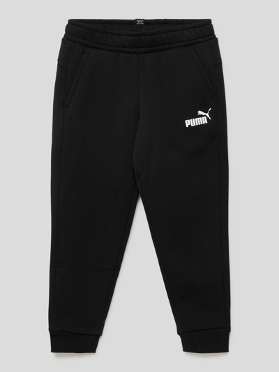 Puma Sweatpants mit Label-Print Modell 'ESS Logo Pants' Black 1