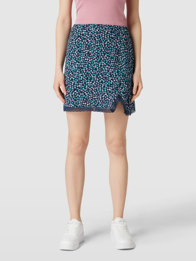 Tommy Jeans Minirok met bloemenmotief, model 'DITSY' Marineblauw - 4