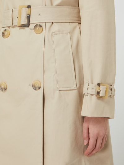 Mango Trenchcoat aus Baumwolle Modell 'Polana' Beige 3