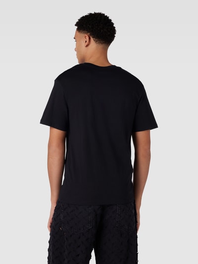 Jack & Jones T-Shirt mit Label-Print Modell 'STAR' Black 5