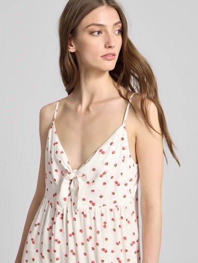 Only A-Linie Minikleid aus reiner Viskose Modell 'NOVA LIFE' Offwhite 3