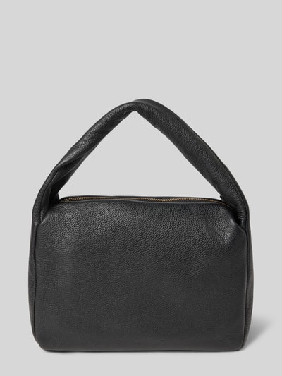 Tommy Hilfiger Torba z uchwytami z naturalnej skóry bydlęcej Czarny 4