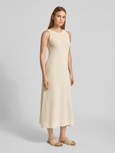 DRYKORN Strickkleid mit Rundhalsausschnitt Modell 'IKIS' Ecru 1