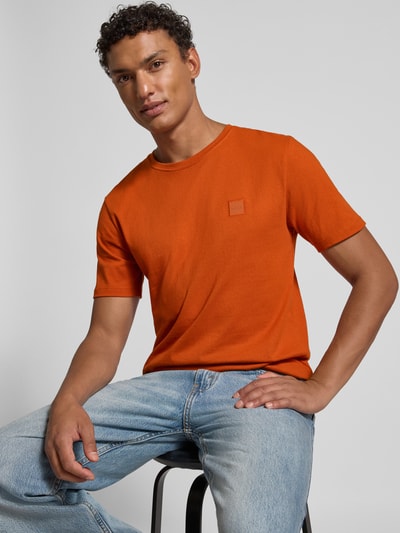 BOSS Orange Regular Fit T-Shirt aus reiner Baumwolle Modell 'TALES' Orange 3